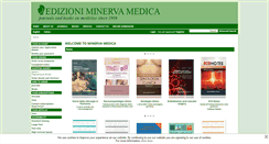 Desktop Screenshot of minervamedica.it
